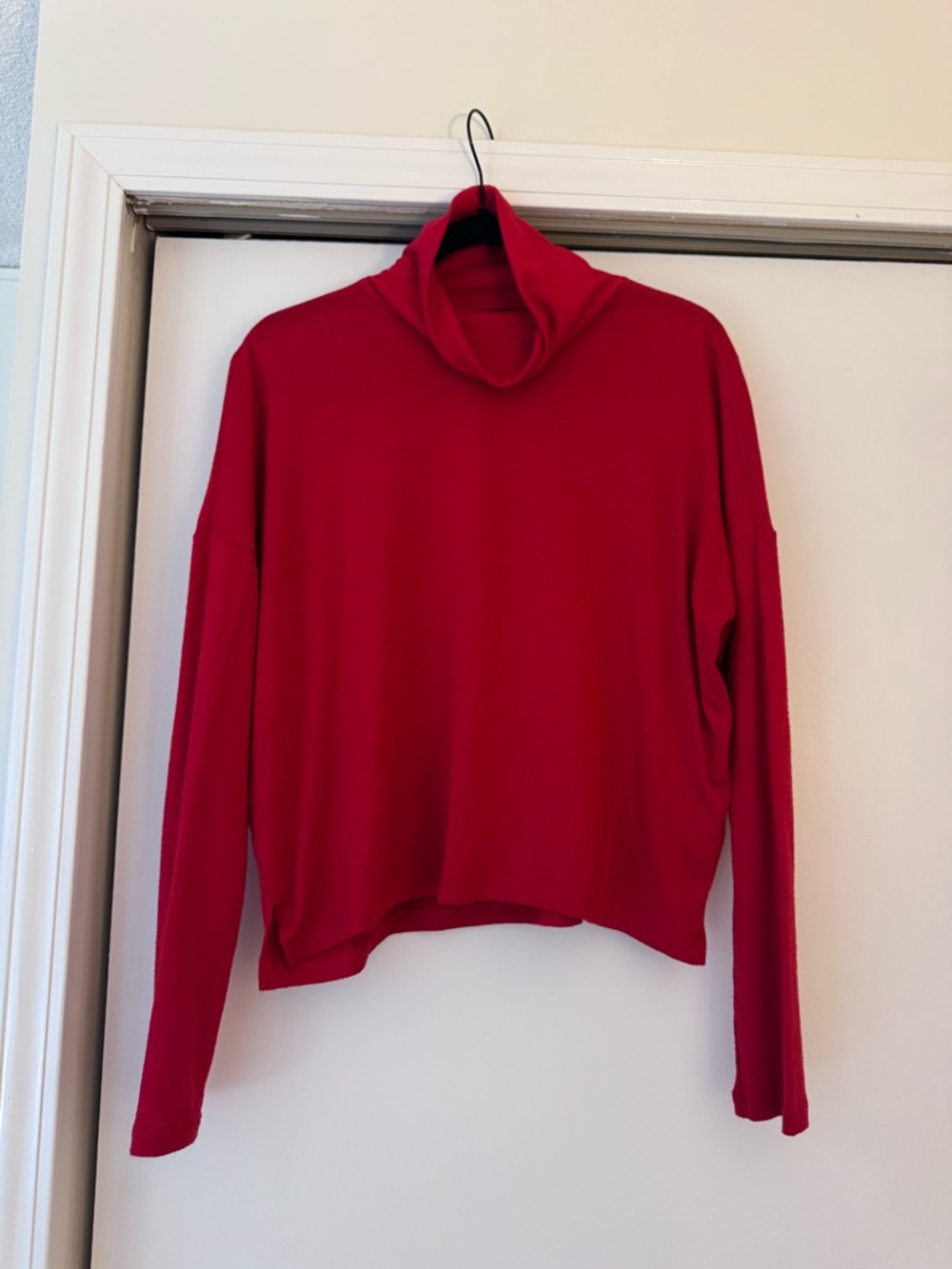 Banana Republic Bright Red Turtleneck Sweater